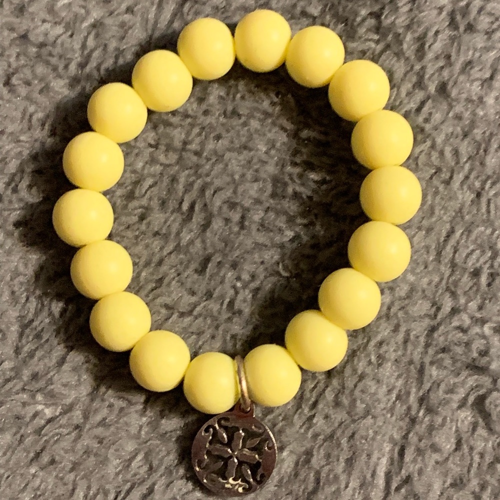 Yellow Kids Rustic Cuff